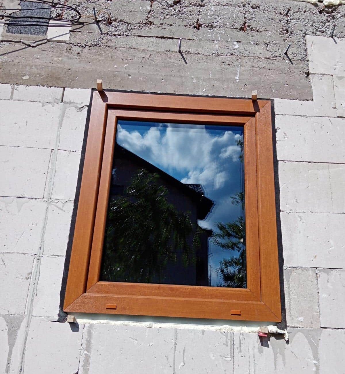 Okno 1-skrzdłowe z montażem na taśmę rozprężną - Zawiercie, montaż okien wykonała firma ONESTO