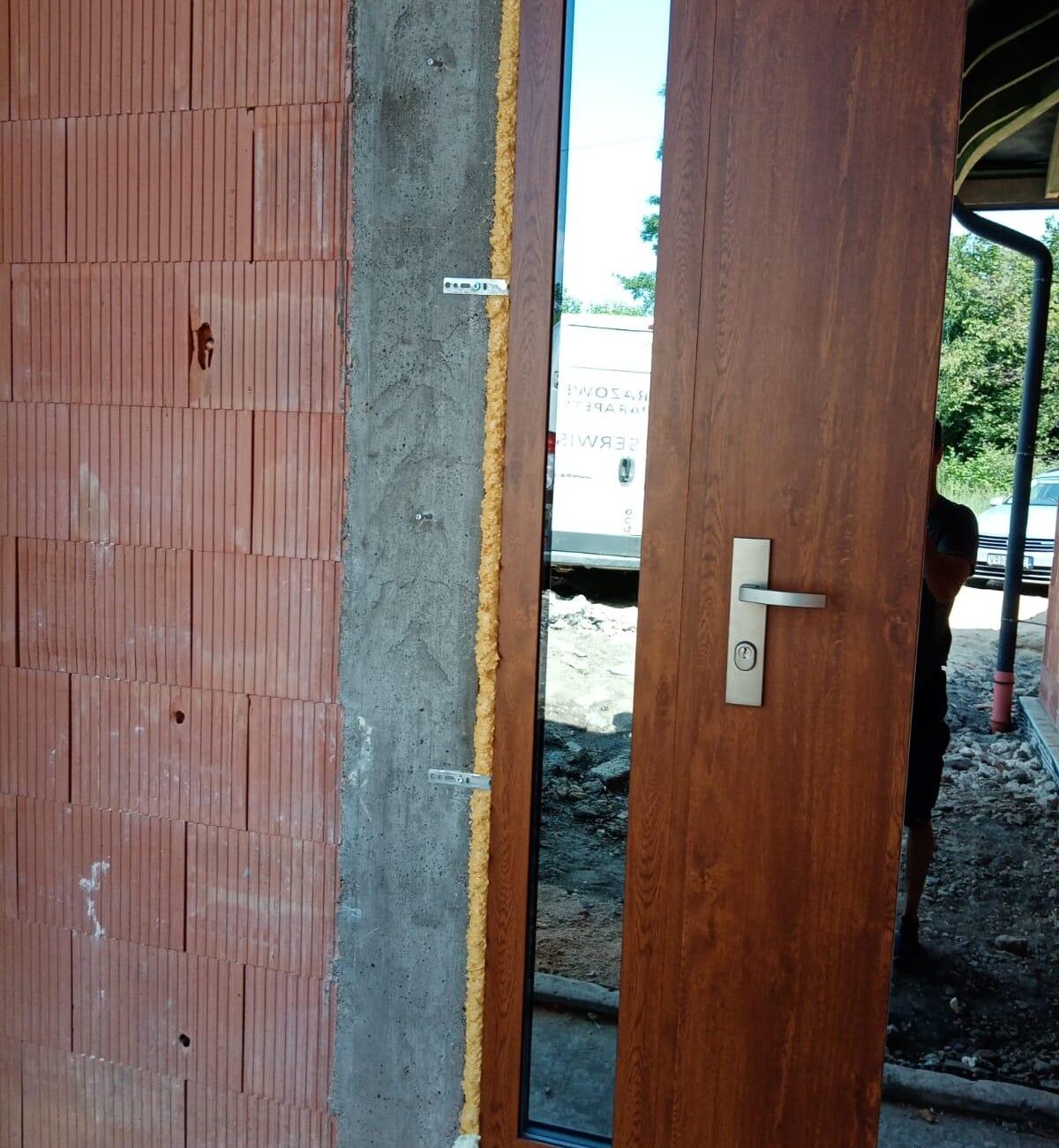 Drzwi KMT Supertherm 90 zamontowane w Sosnowcu przez firmę ONESTO